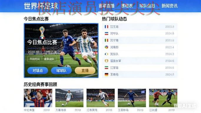 新手必看：世界杯投注入口高清直播+直播详解 + FIFA World Cup 2026